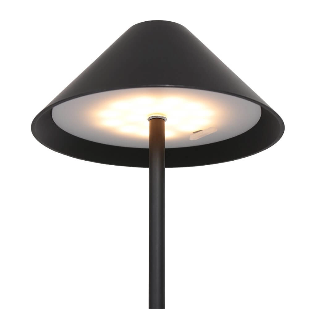 Schwarze Tischlampe Ancilla Steinhauer 8712746151534