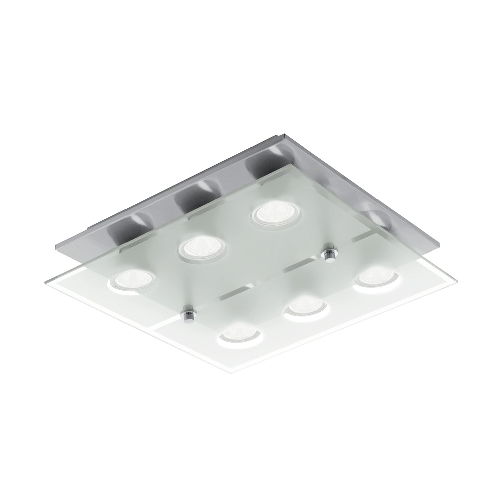 Deckenlampe Cabo-Sd M Quadratnickel