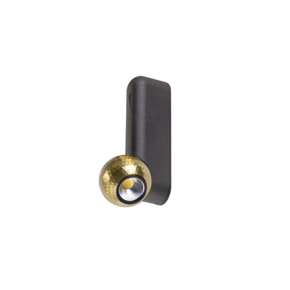 Wandleuchte Dysko schwarz mit gold single SLV 4024163317122