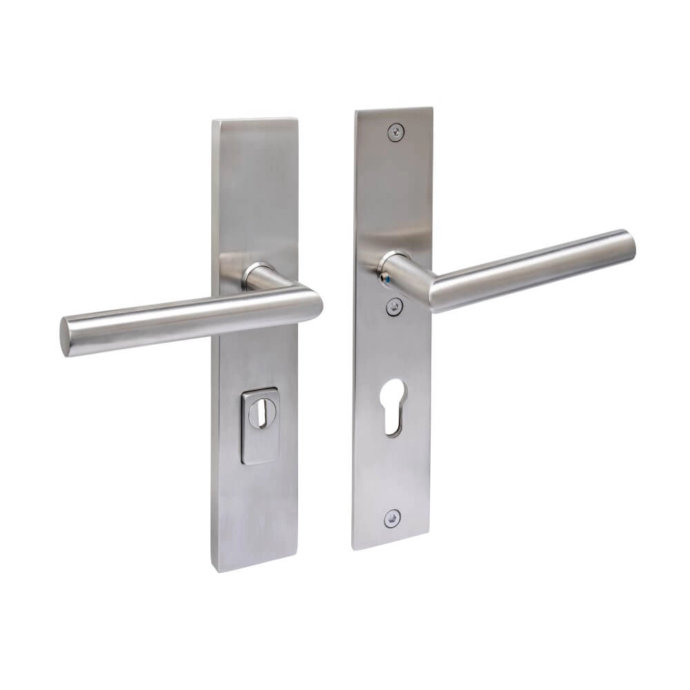 Hintertür-Hardware Backura PC 72mm Edelstahl