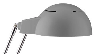 Graue Schreibtischlampe Katrina Brilliant 4004353204241