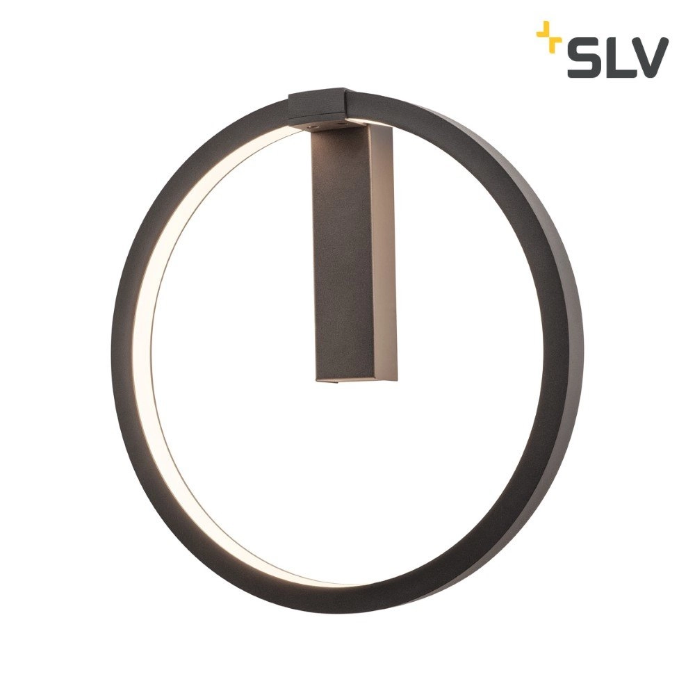 LED-Wandleuchte One Ø 40 cm schwarz SLV 4024163231091