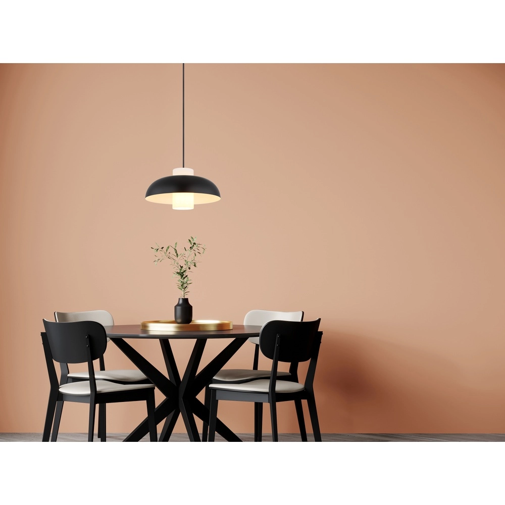 Moderne Pendellampe Lowe schwarze Ø 38 cm Globo 9007371509164