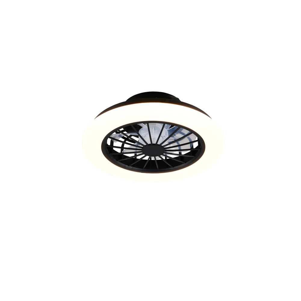 Deckenventilator Rotsund schwarze Ø 38 cm Trio 4017807693164