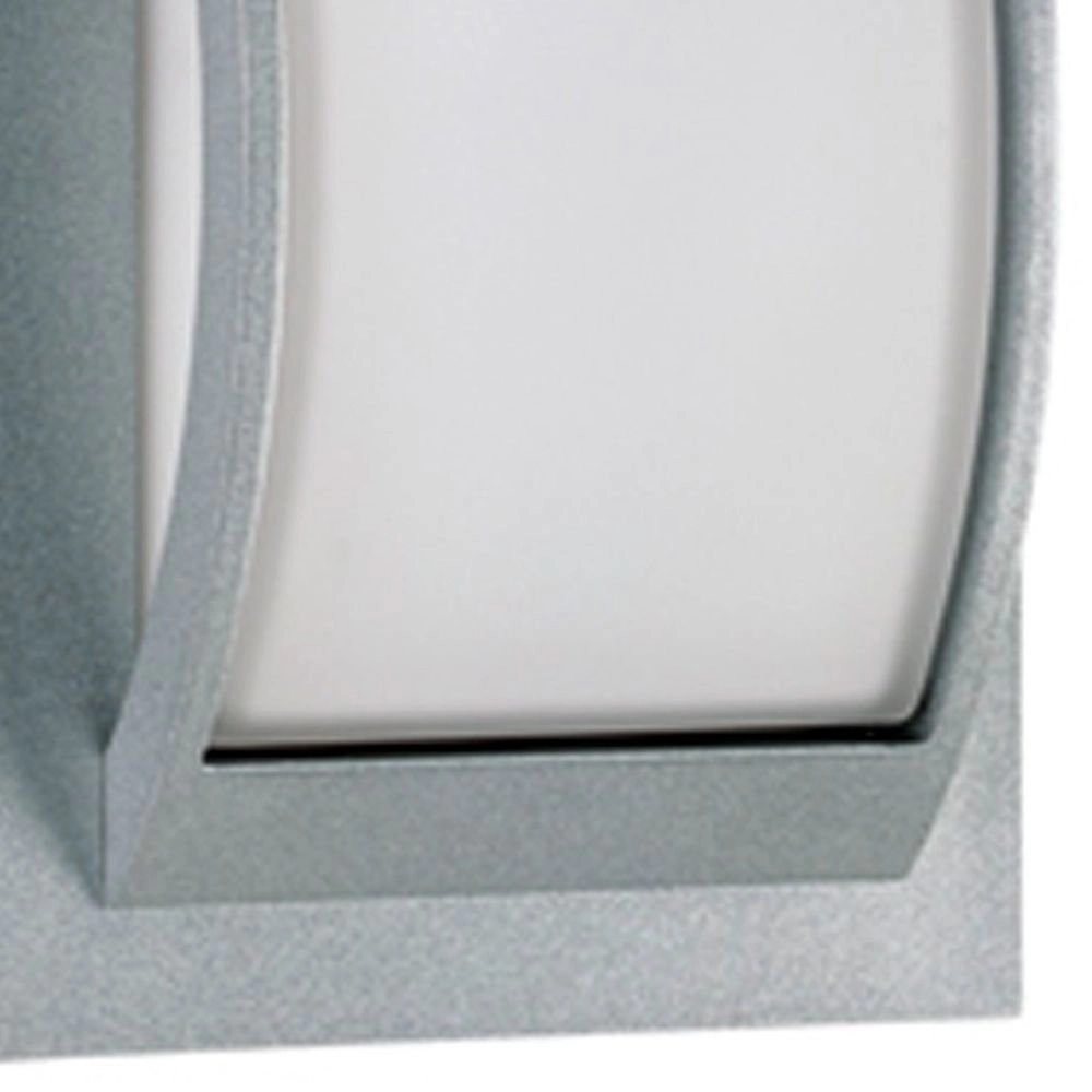 Außenlampe Square Curved 30 cm grau Albert 4007235961997