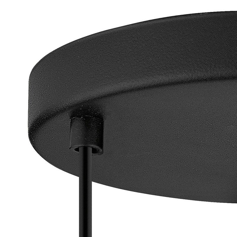 Pendelleuchte Newtown Disk 3-leichter 38 cm schwarz Eglo 9002759494797