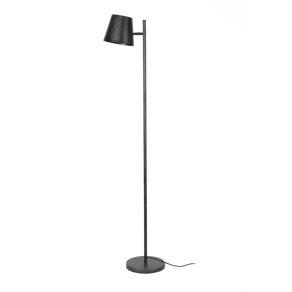Metall-Stehlampe Flex 157 cm – Holzkohle Lyora 8716803512474