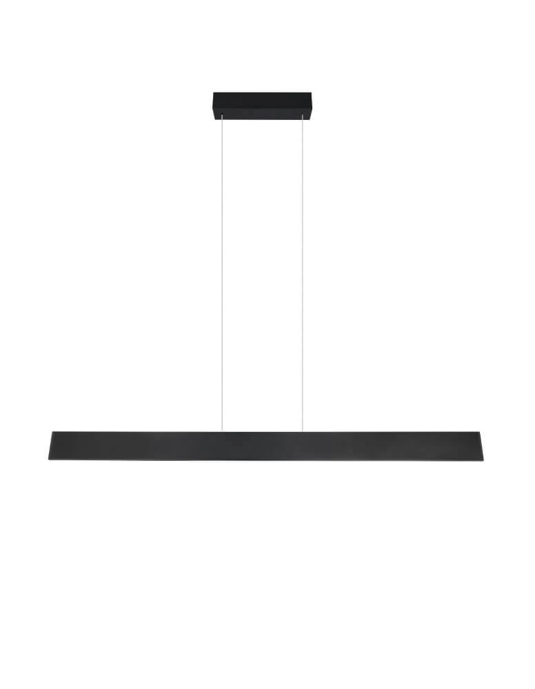 LED-Büro-Hängelampe Galway 150cm - schwarz Trio 4017807616668