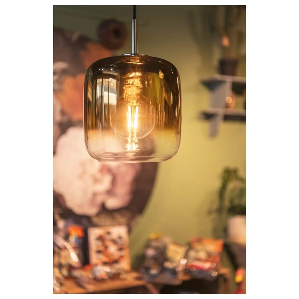 Pendelleuchte aus Glas Pantilo Goldglas - Ø20cm SLV 4024163266451