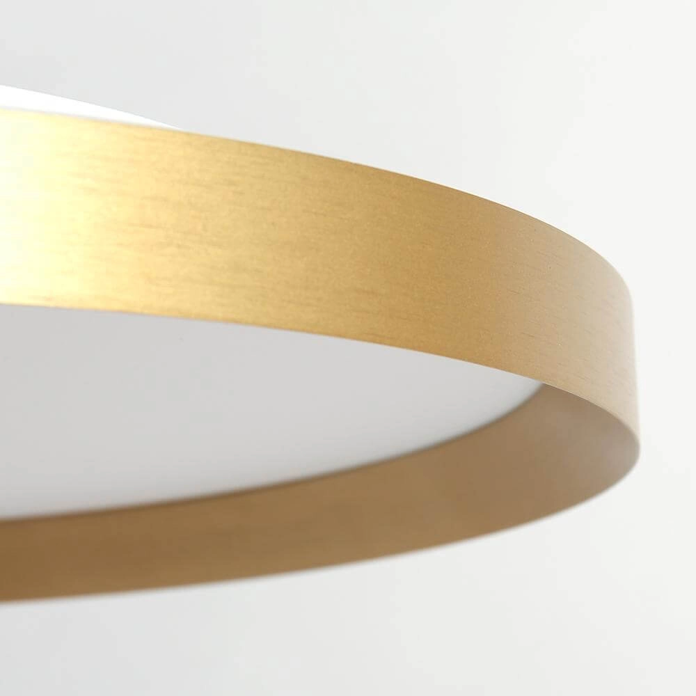 Schlanke Deckenleuchte Flady gold Ø 40cm Steinhauer 8712746171839