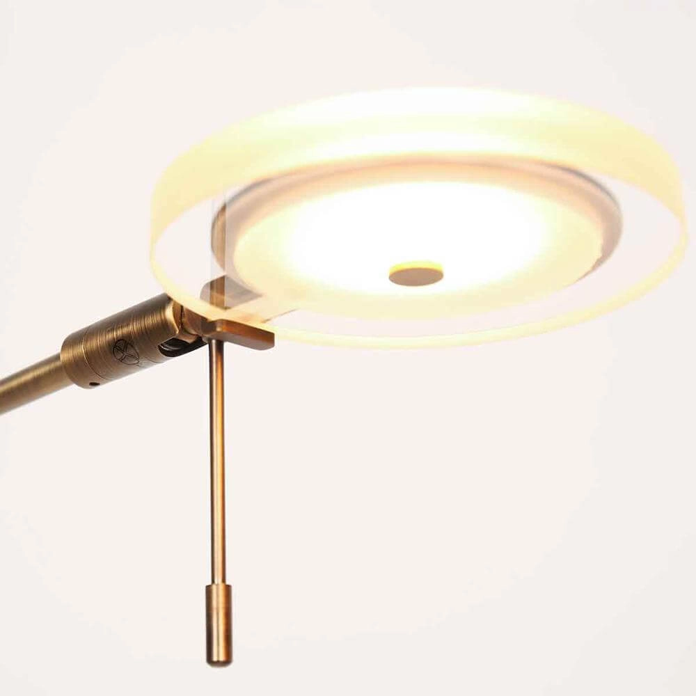 Leselampe 2-flammig Turound Design Bronze Steinhauer 8712746170993