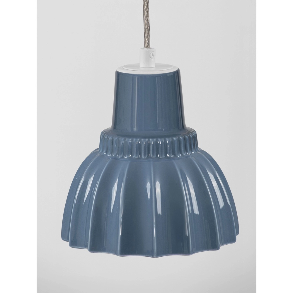 Pendellampe Picco Weiß mit Blau Lyora 5212017495372