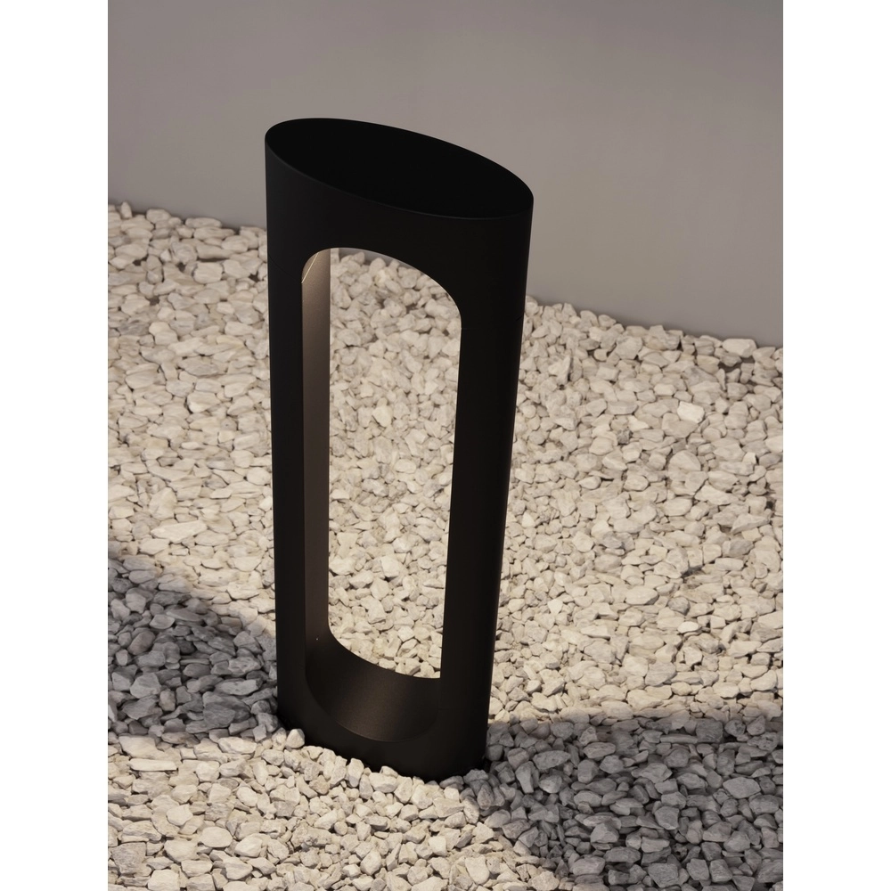 Design-Gartenleuchte Portal anthrazit 65cm Lyora 5212017434685