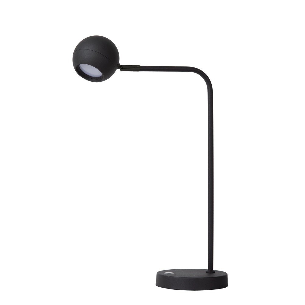 Wiederaufladbare Schreibtischlampe Comet Schwarz