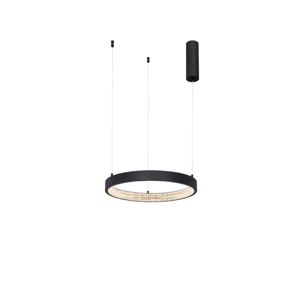 Pendelleuchte Preston schwarz Ø 40cm Lyora 5212017429162