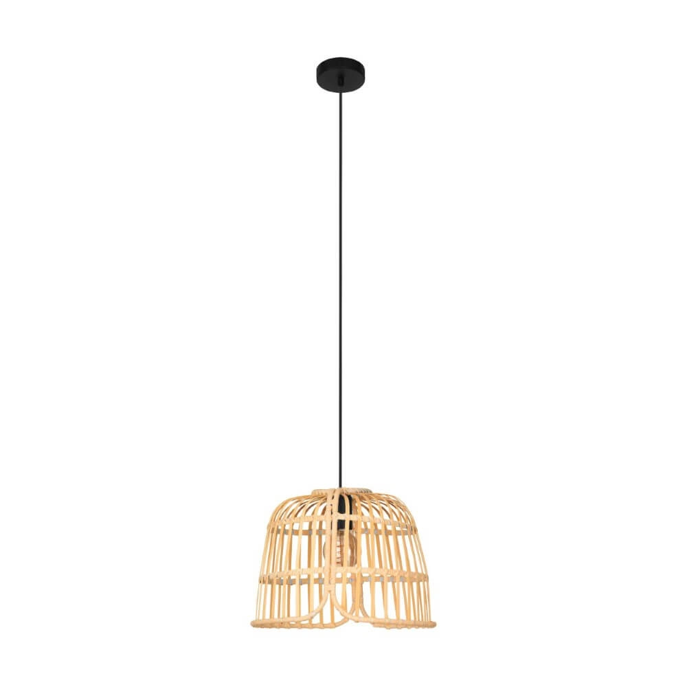 Hängelampe aus Rattan Glyneath Ø 37,5cm Eglo 9002759438739