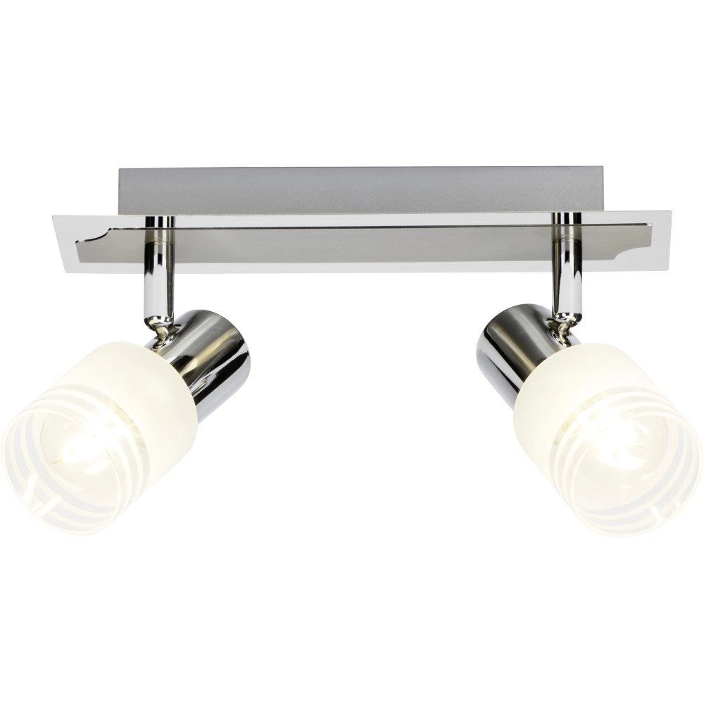 Deckenspot Lea 2-leichter grau