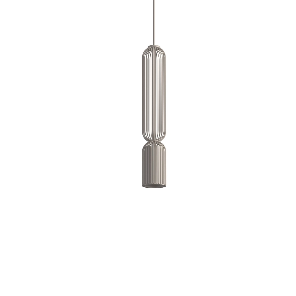 Pendellampe Singles 40,5 cm sandbraun Lyora 5903139121972