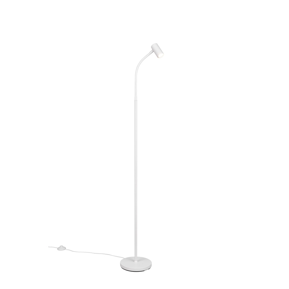 Design-Stehlampe Taryn Weiß Trio 4017807685763