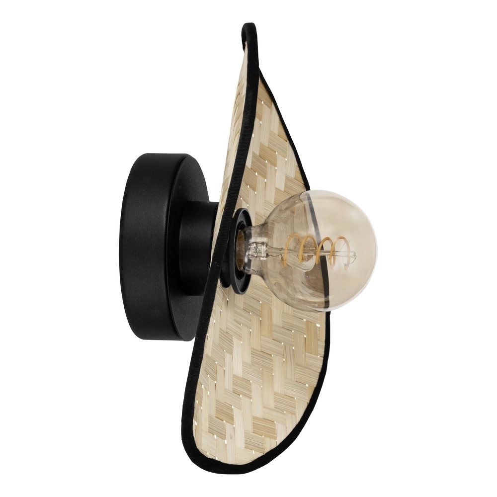 Rattan-Wandlampe Marywell Ø 30cm - 1x E27
