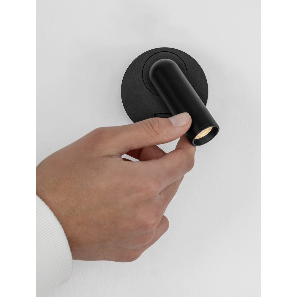 Nachttischlampe Pictor schwarz Lyora 5212017472342