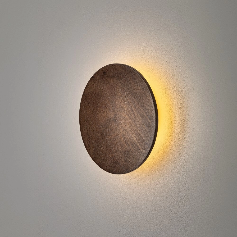 Wandleuchte Ring Timber S LED-Holz Lyora 5903139112888