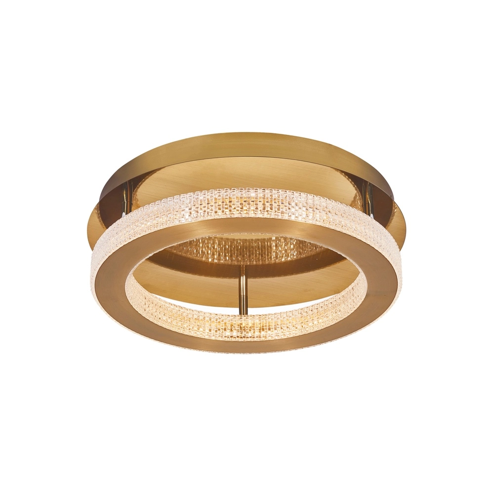 Deckenlampe Fiore gold Ø 40cm Lyora 5212017424150
