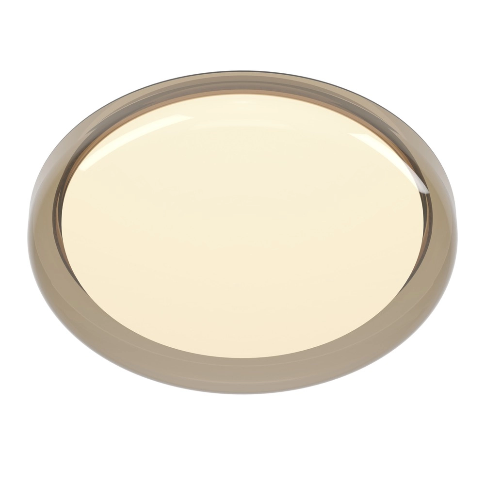 Design-Deckenlampe Conistarino weiß mit braunem Ø 40 cm