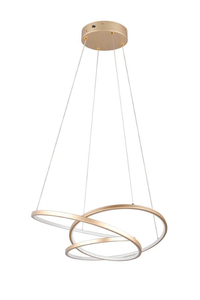 Vide-Hängelampe Darvin Gold - 62 cm Trio 4017807616040