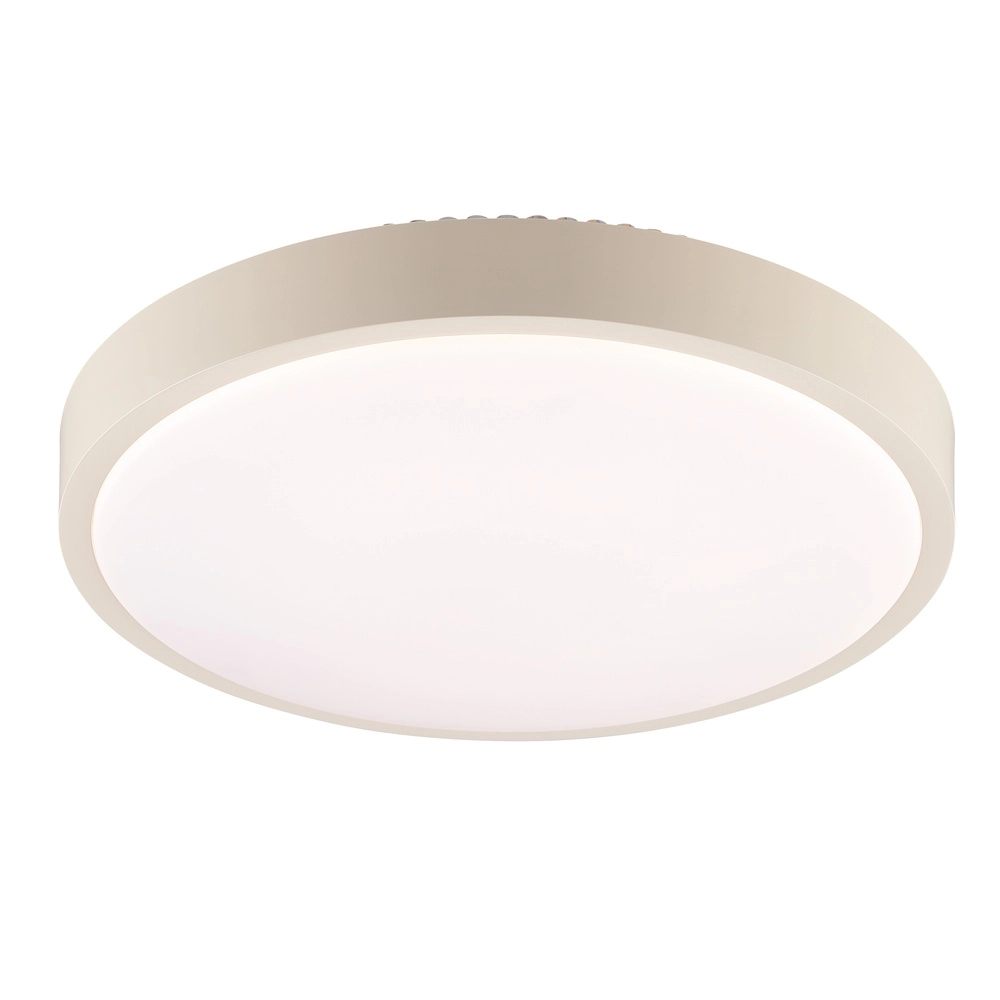 Deckenlicht Solistra Sandbraun mit weißem Ø 34,5 cm Brilliant 4004353477614