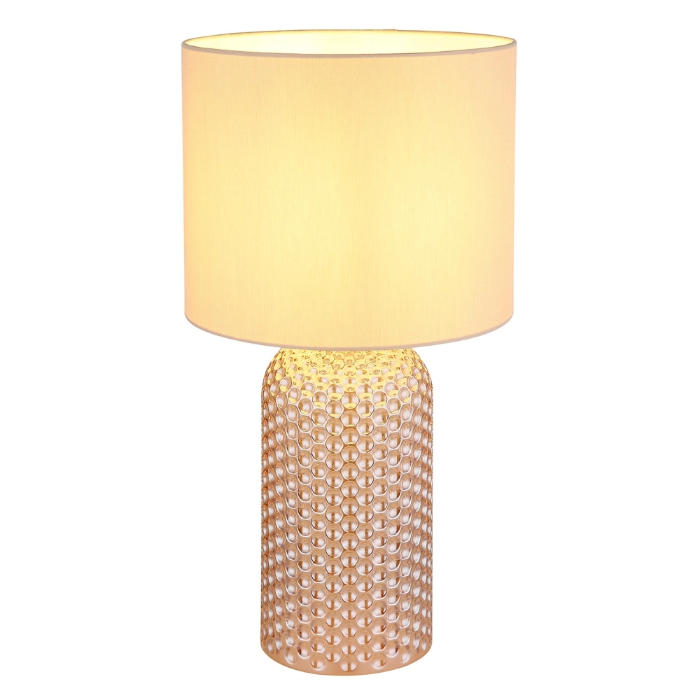 Design-Tischlampe Sofia Champagner