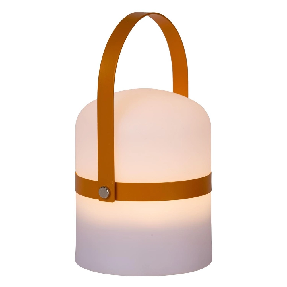 Wiederaufladbare Tischlampe Little Joe Orange Lucide 5411212061430