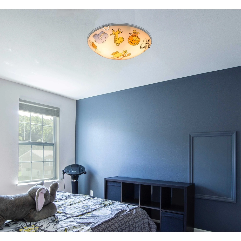 Deckenlampe im Kinderzimmer Kiddy Tiere Globo 9007371353293