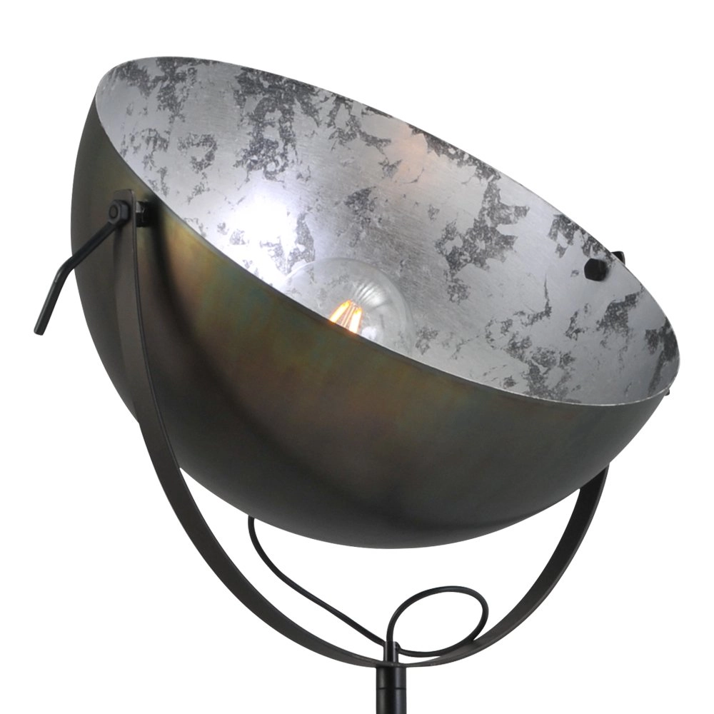 Stehlampe Industria 180 Gunmetal mit silber Masterlight 8718121151403