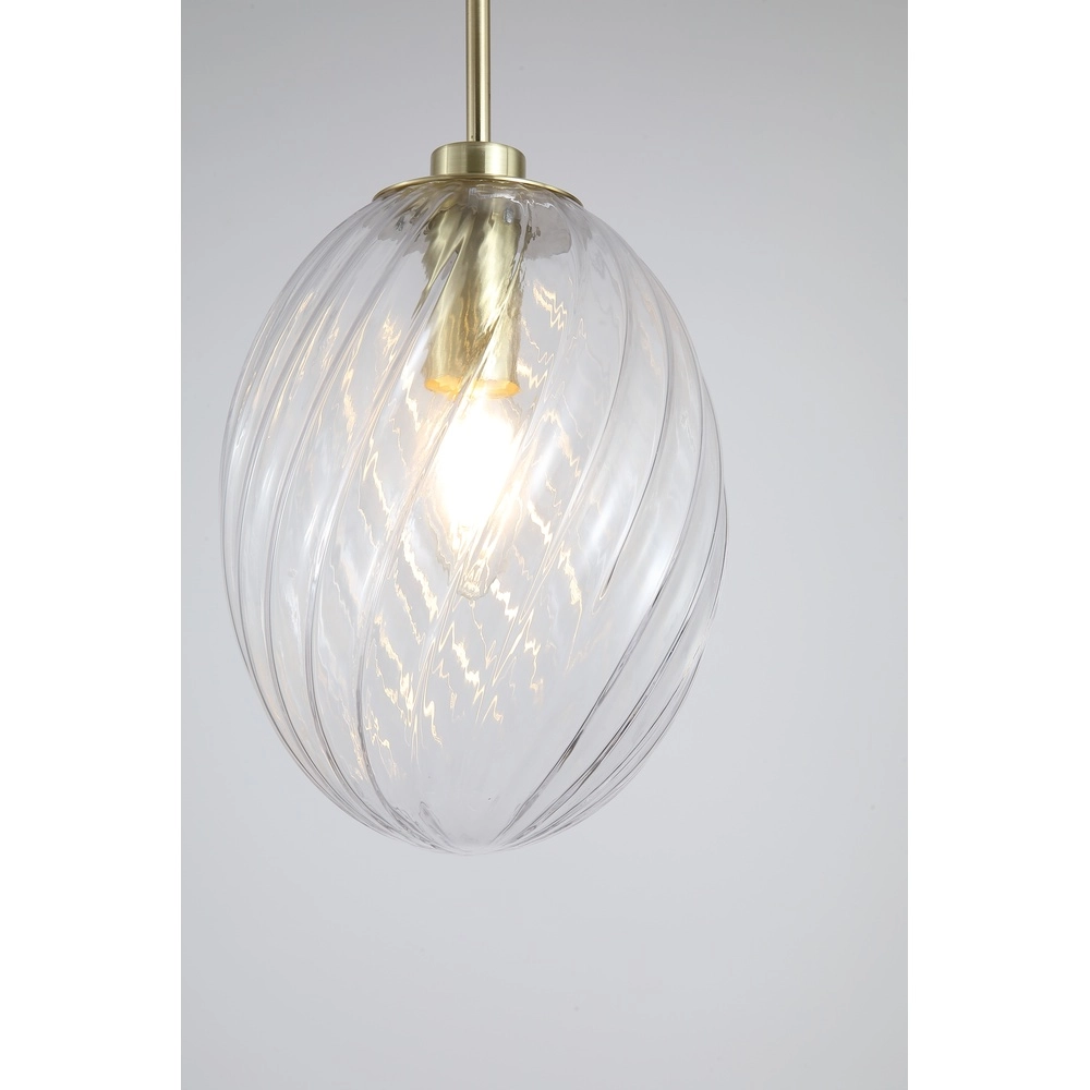 Pendelleuchte Whirl Klarglas Searchlight 5053423301877