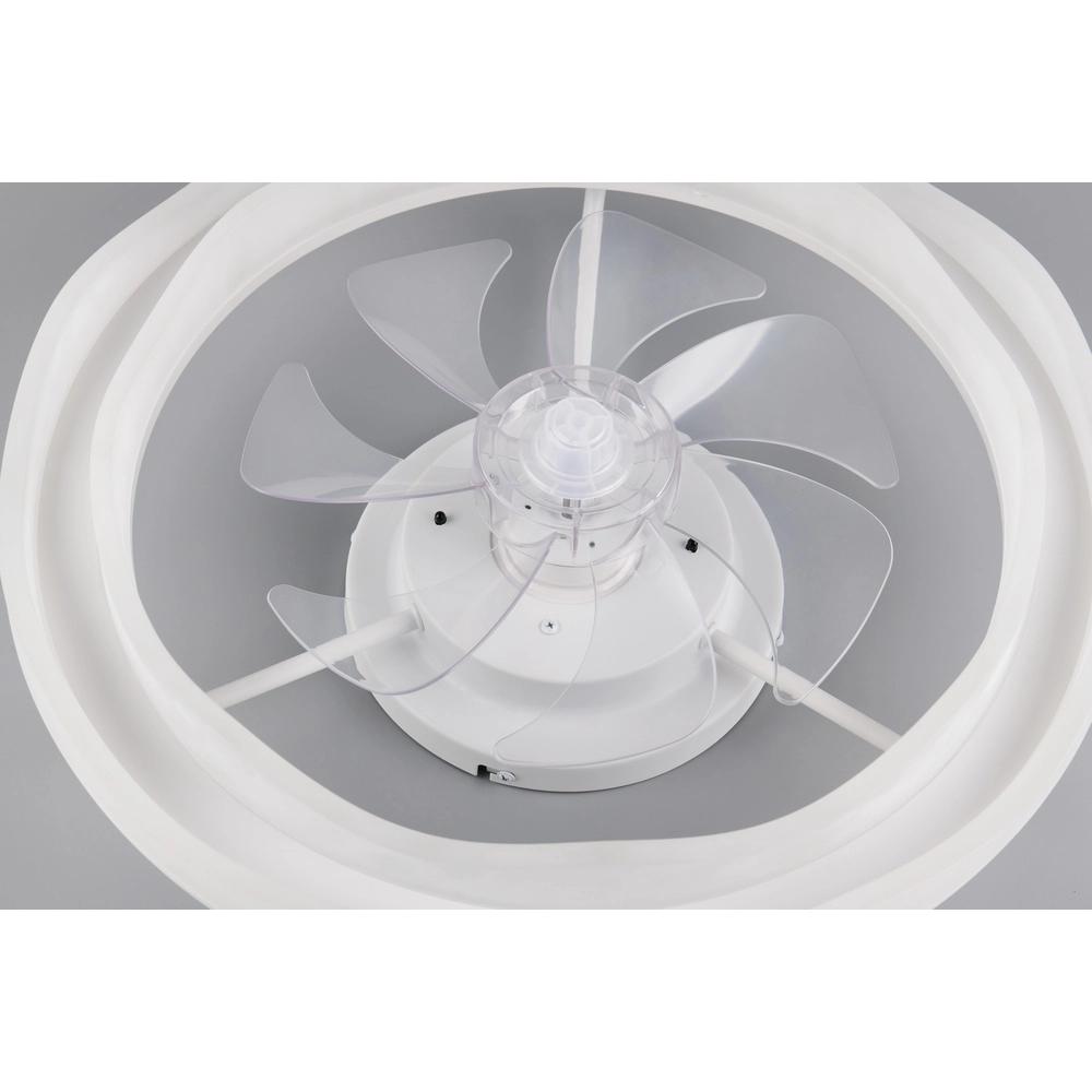 Weißer Fächer Skaulo Entwurf Ø 50cm Trio 4017807698831