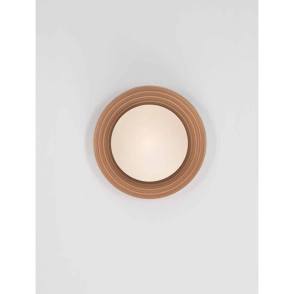 Wandleuchte Orbique Karamell Ø 22cm Lyora 5212017483898