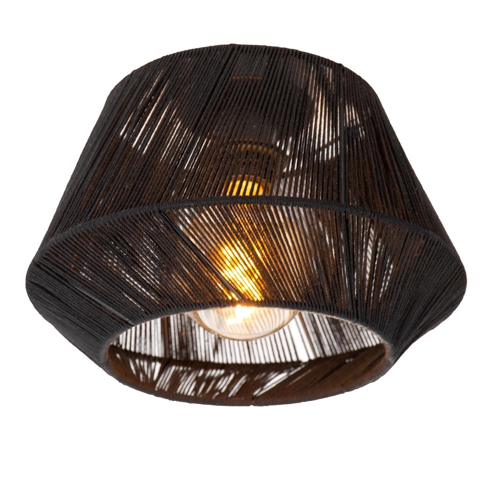 Deckenlampe Jessica Ø 30cm schwarz Lucide 5411212106131