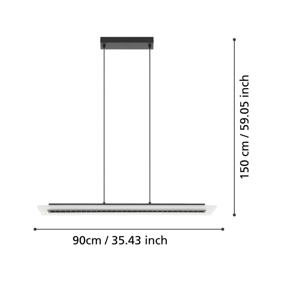 Funktionelle LED-Hängelampe Bucita 90cm Stars of Light 9002759399016