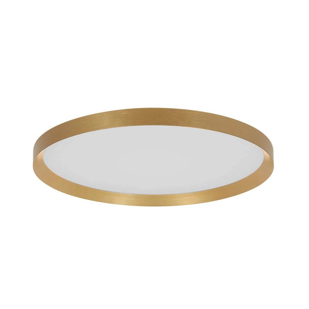 Schlanke Deckenleuchte Flady gold Ø 40cm Steinhauer 8712746171839