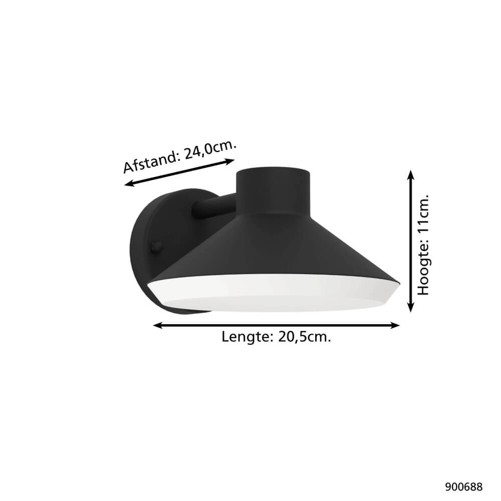 LED-Wandleuchte Ninnarella Eglo 9008606261833