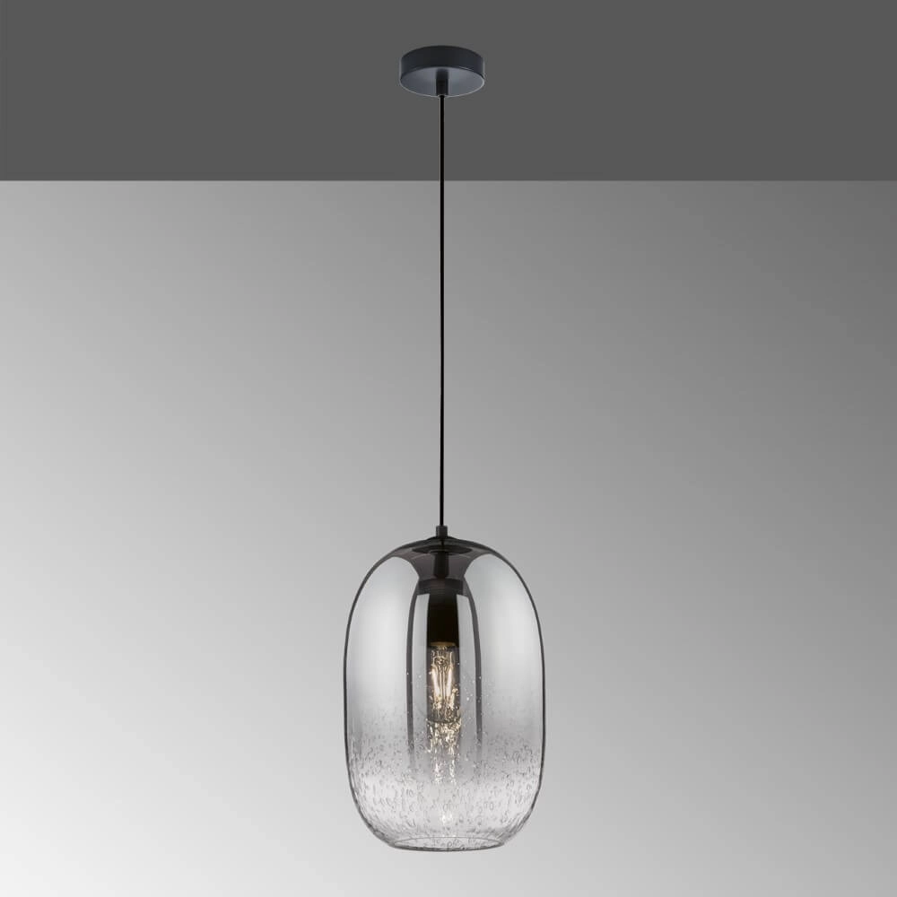 Hängelampe aus Rauchglas Trace Fischer & Honsel 4003694607131