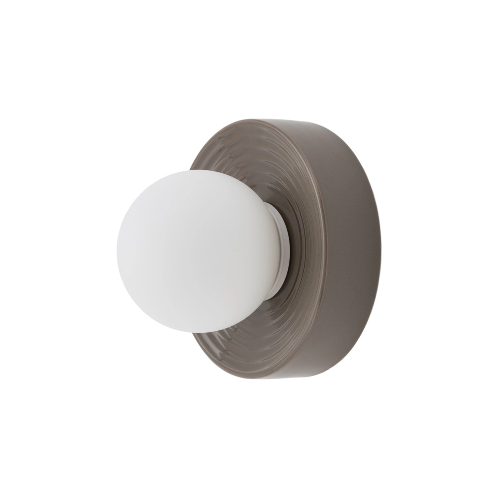 Design-Wandlampe Clay braun Ø 16 cm