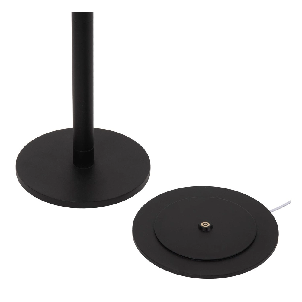 Wiederaufladbare Leselampe Antrim schwarzes IP54 Lucide 5411212272256