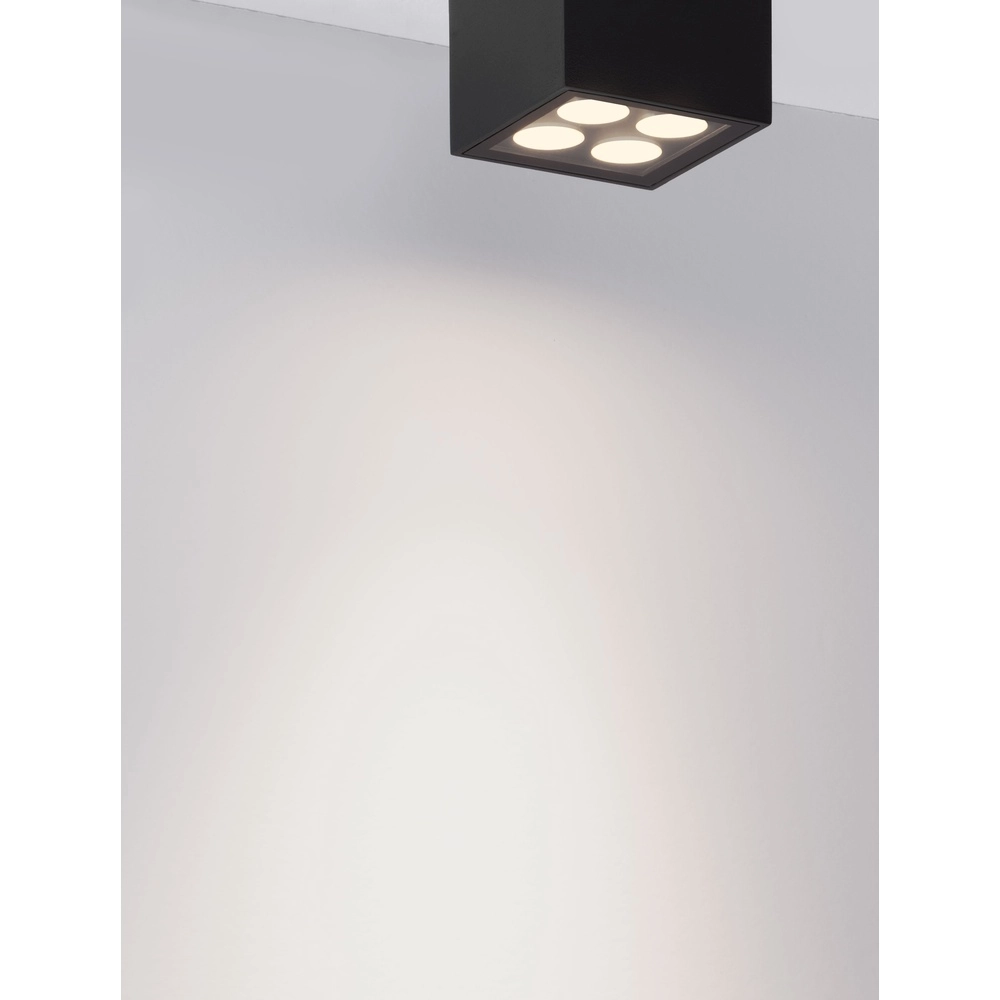 Deckenlampe Jax quadratisch 8cm anthrazit Lyora 5212017470591