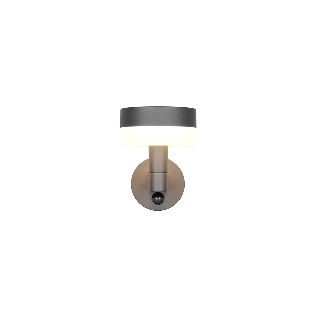 Design-Wandleuchte Mackenzie anthrazit mit Sensor Trio 4017807648539