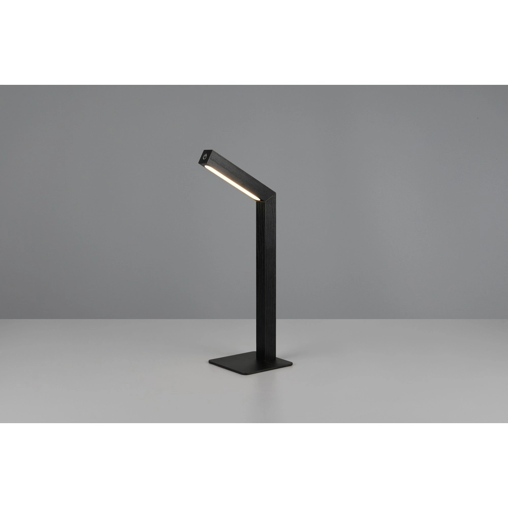 Design-Tischleuchte Skip Wiederaufladbar Schwarz Trio 4017807643473