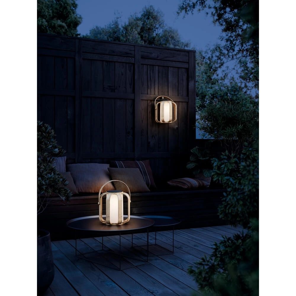 Solar-Tischleuchte Bob Holz Nordlux 5704924004568