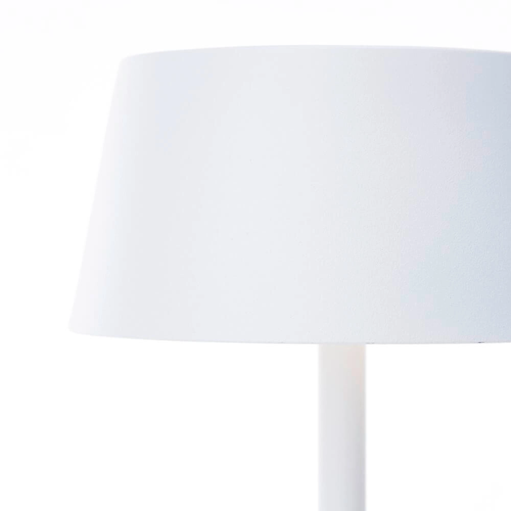 White designer table lamp Picco on battery Brilliant 4004353437700