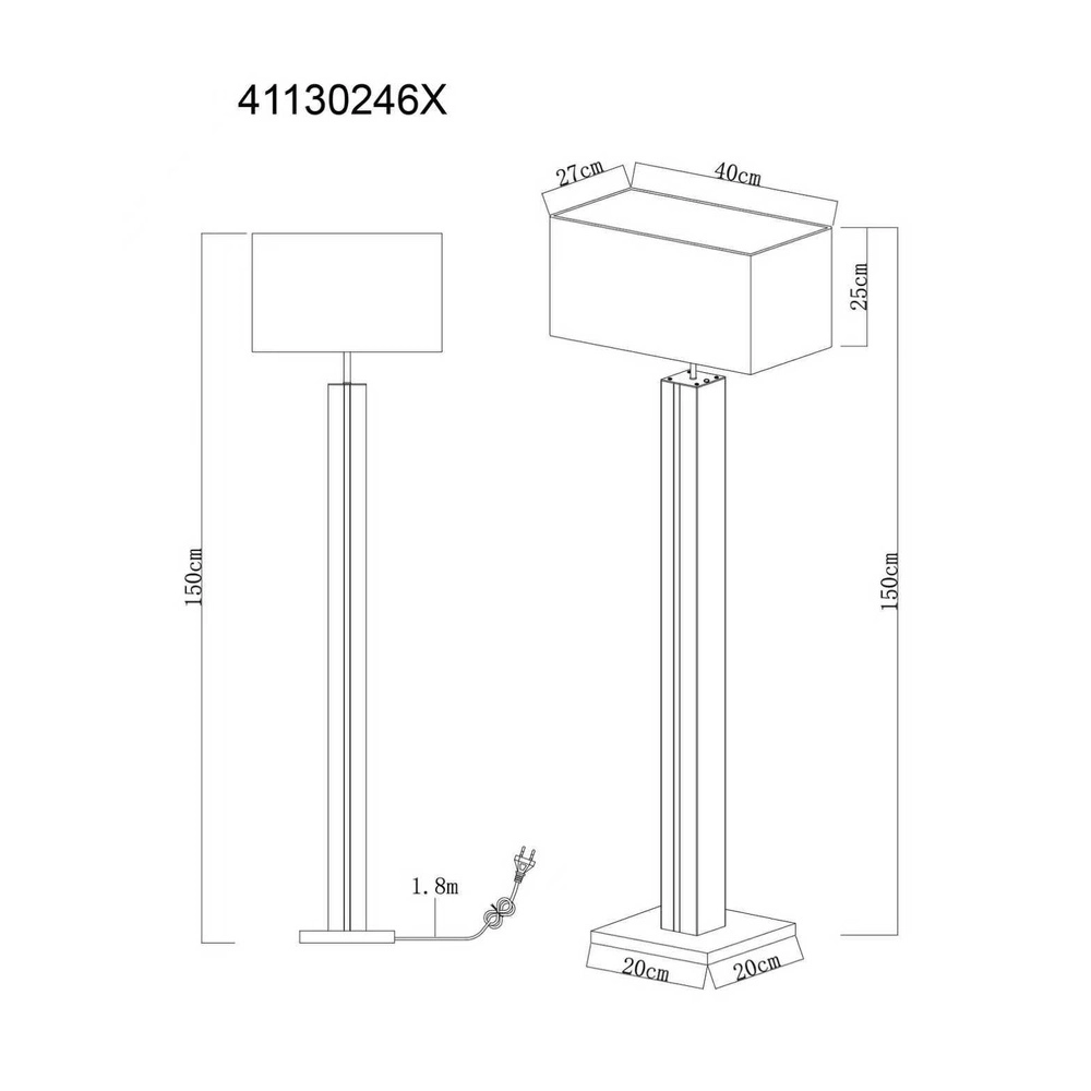 Stehlampe Forest Holz Globo 9007371484553